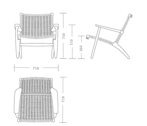 Кресло Hans Wegner CH25 Кресло Hans Wegner CH25 в Грозном