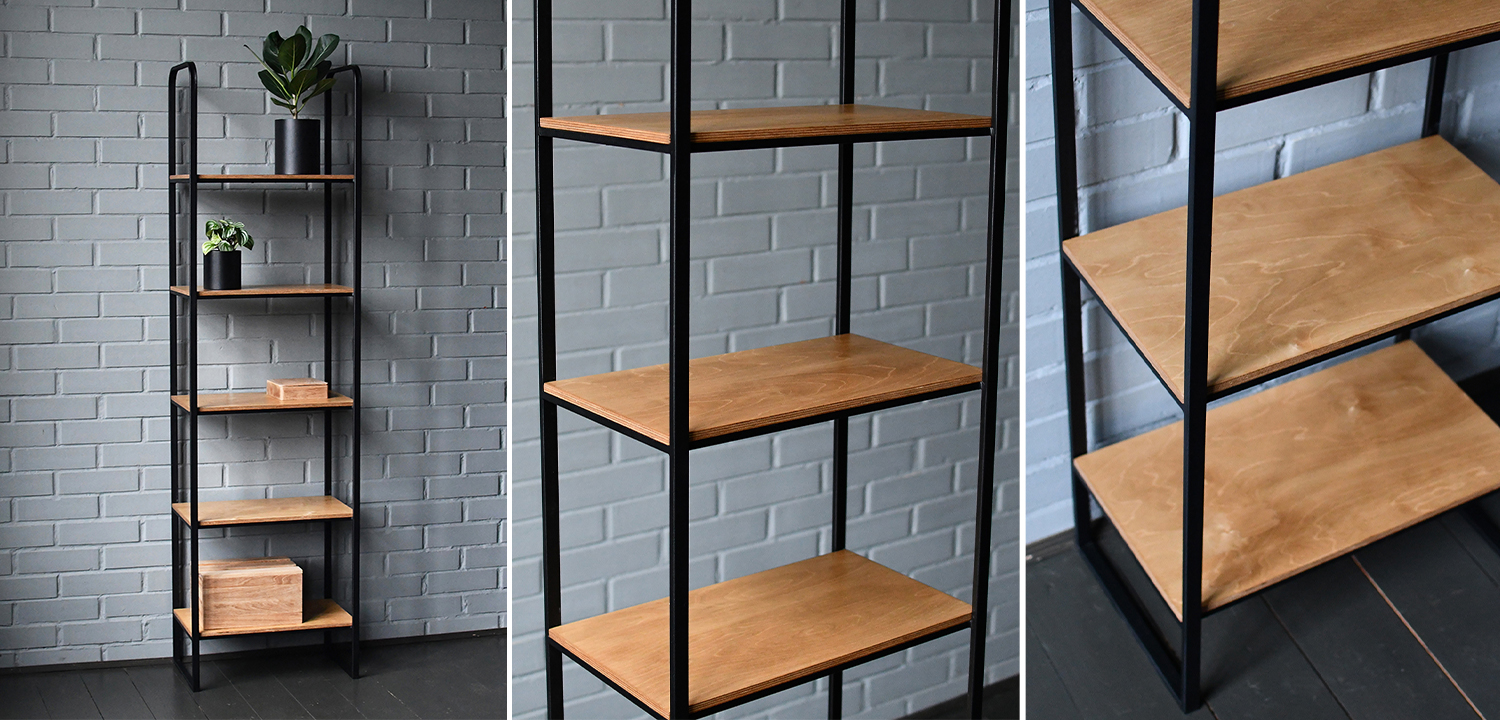 Стеллаж Buster Industrial Metal Rust Rack - фото