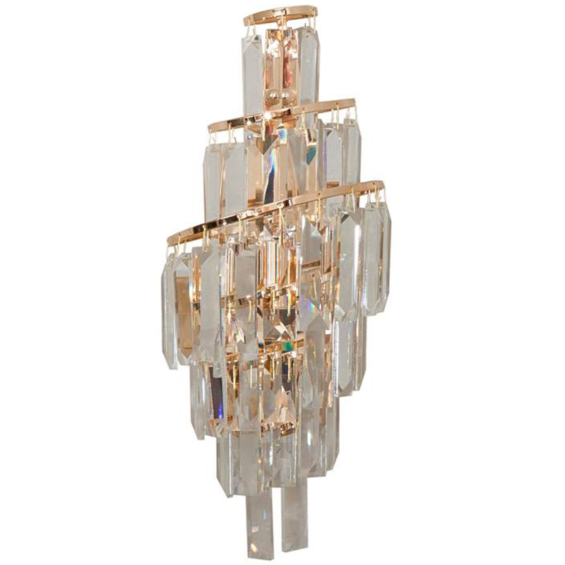 Бра Odeon Cascade Wall Lamp Gold 38 Прозрачное Стекло Золотой Бра Odeon Cascade Wall Lamp Gold 38 Прозрачное Стекло Золотой в Грозном | Loft Concept