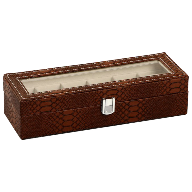 Шкатулка для часов Loren Watch Box Коричневый Шкатулка для часов Loren Watch Box Коричневый в Грозном | Loft Concept