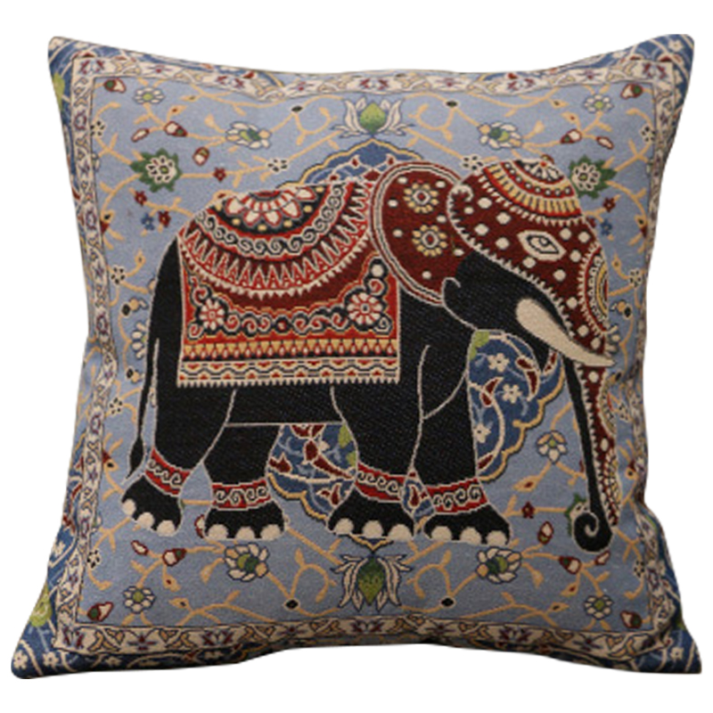 Декоративная подушка Indian Elephant Мульти Декоративная подушка Indian Elephant Мульти в Грозном | Loft Concept