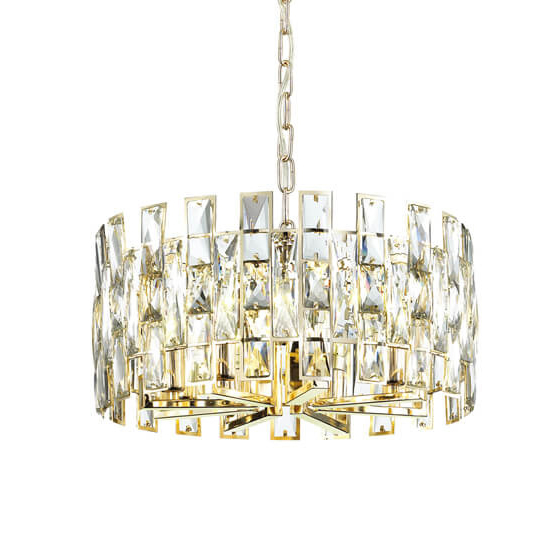 Люстра Tribuno Chandelier 8 Золотой Прозрачный Люстра Tribuno Chandelier 8 Золотой Прозрачный в Грозном | Loft Concept