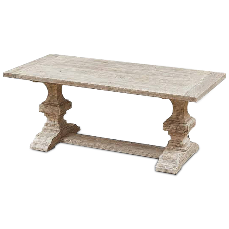 Обеденный стол Skald Dinner Table Бежево-серый Обеденный стол Skald Dinner Table Бежево-серый в Грозном | Loft Concept