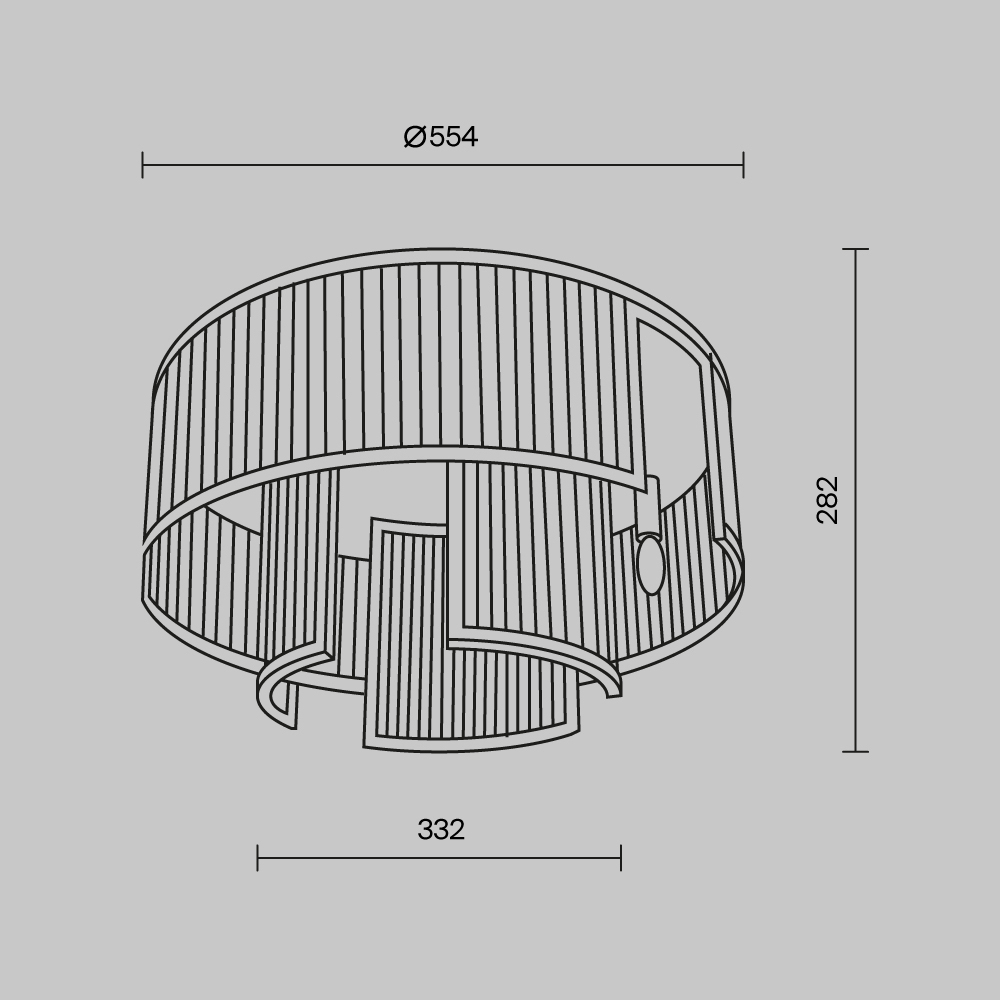 Потолочный светильник Frame Е14 в Грозном