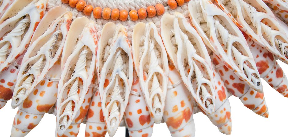 Ожерелье из ракушек на подставке SHELL NECKLACE Ожерелье из ракушек на подставке SHELL NECKLACE - Loft-Concept в Грозном