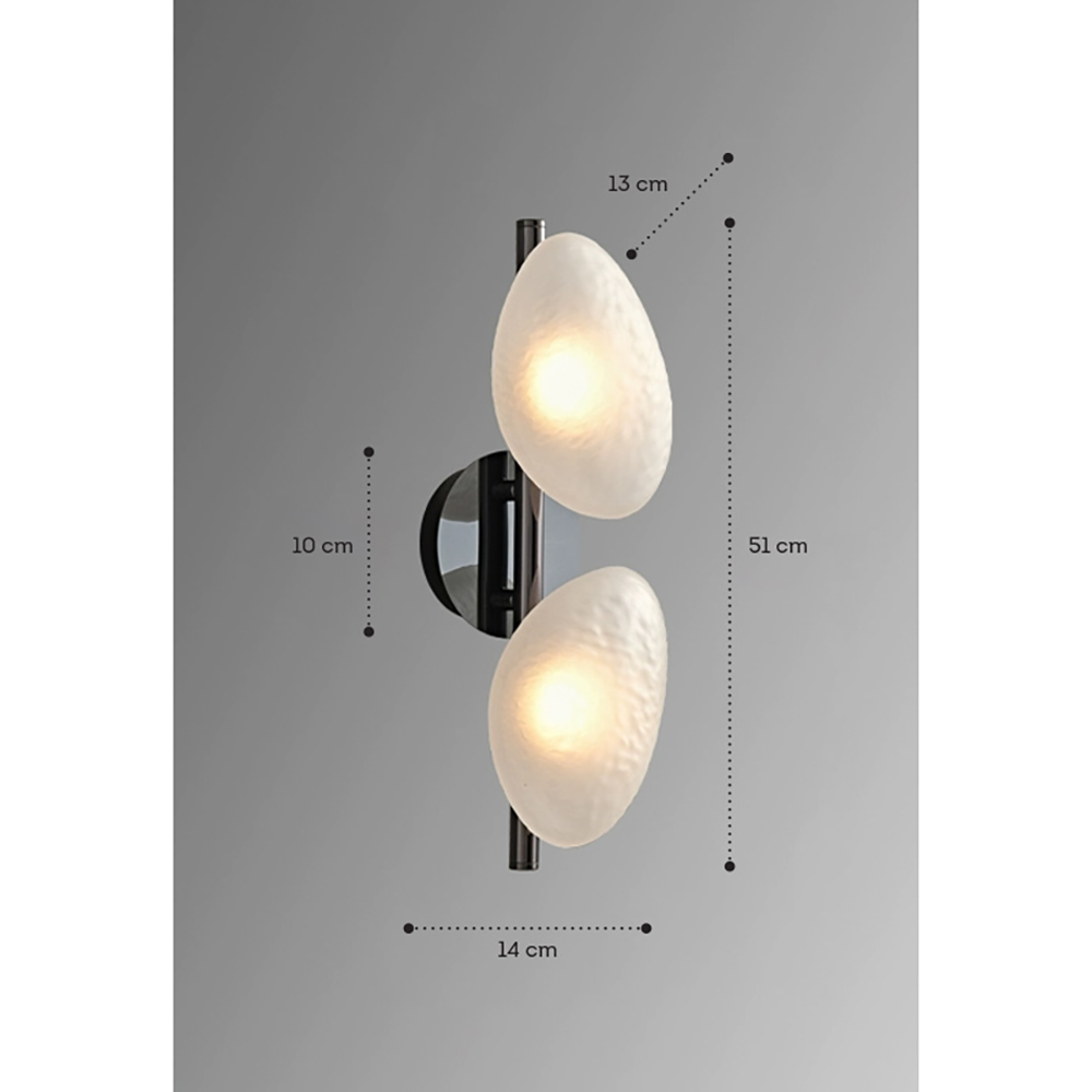 Бра LINDIS FROST LONG WALL 2 лампы Молочное стекло  в Грозном