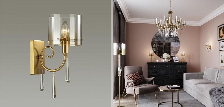 Бра Glass World Bronze Бра Glass World Bronze - Loft-Concept в Грозном