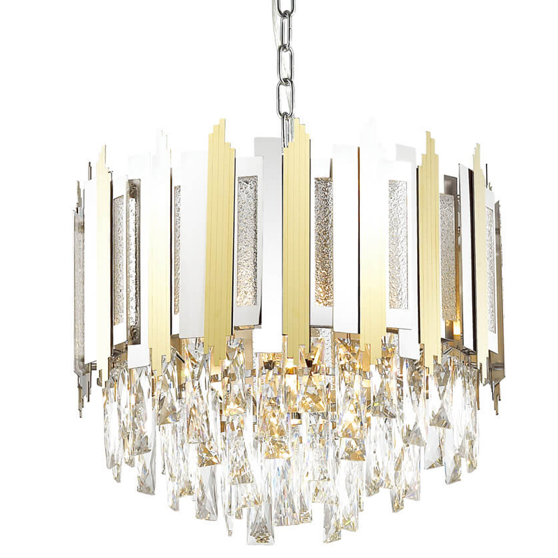 Люстра Marisol Chandelier Хром Прозрачный (Transparent) Золотой Люстра Marisol Chandelier Хром Прозрачный (Transparent) Золотой в Грозном | Loft Concept