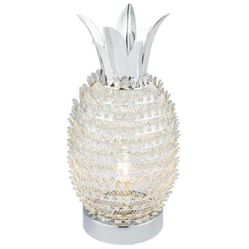 Настольная лампа Серебряный Ананас Pineapple Silver Серебряный Настольная лампа Серебряный Ананас Pineapple Silver Серебряный в Грозном | Loft Concept