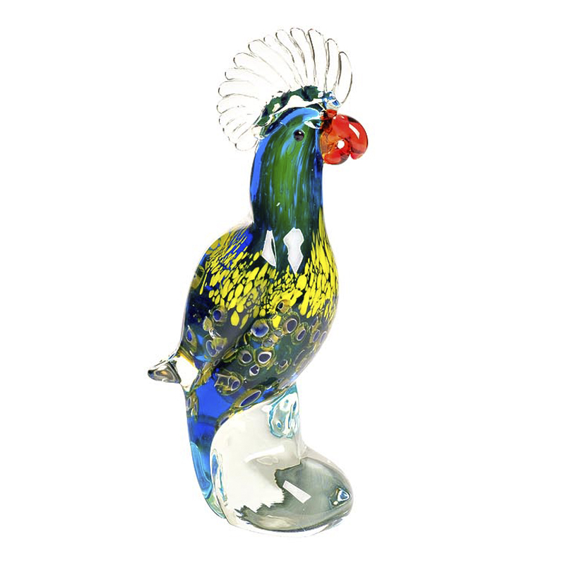 Статуэтка Glass Colored Parrot Мульти Статуэтка Glass Colored Parrot Мульти в Грозном | Loft Concept