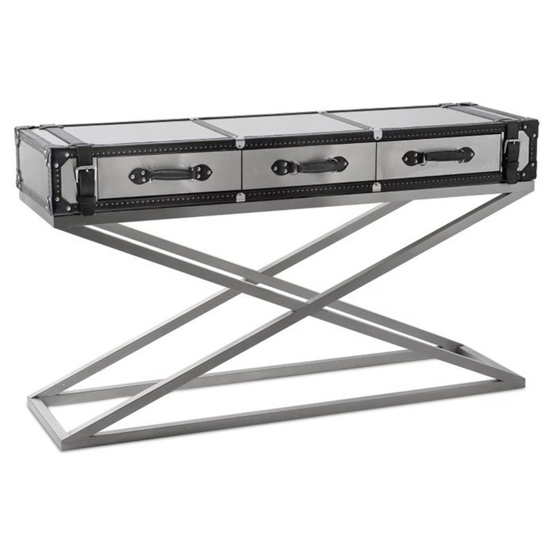 Консоль Dardan Console Черный Нержавеющая сталь Консоль Dardan Console Черный Нержавеющая сталь в Грозном | Loft Concept