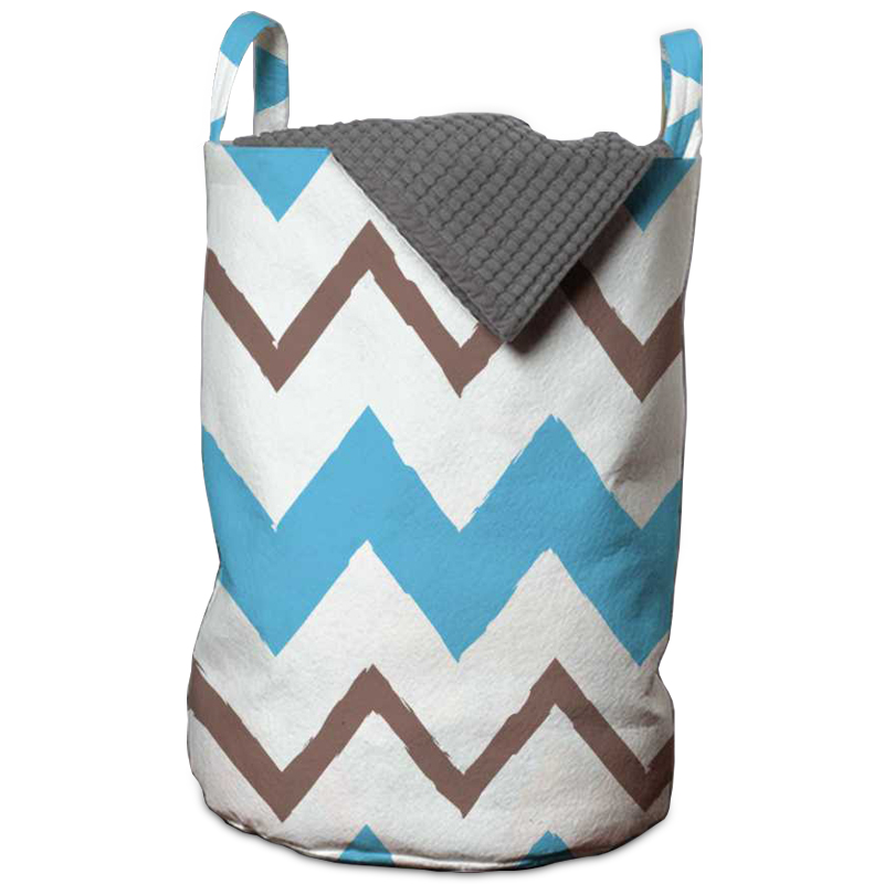 Корзина Blue Zigzag Basket Мульти Корзина Blue Zigzag Basket Мульти в Грозном | Loft Concept