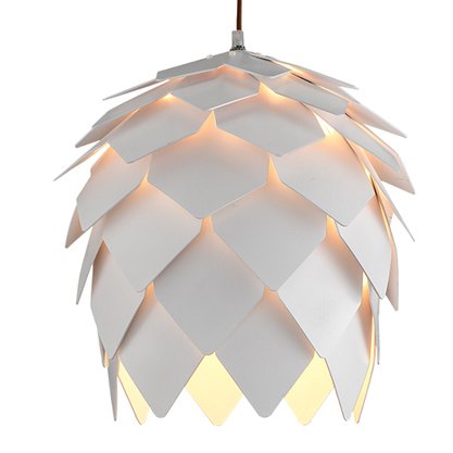 Подвесной светильник Crimea Pine Cone White Белый Подвесной светильник Crimea Pine Cone White Белый в Грозном | Loft Concept