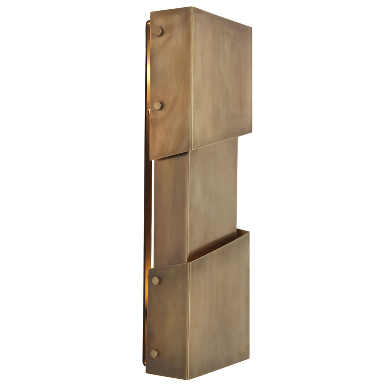 Бра Eichholtz Wall Lamp Shadow Винтажная латунь Бра Eichholtz Wall Lamp Shadow Винтажная латунь в Грозном | Loft Concept