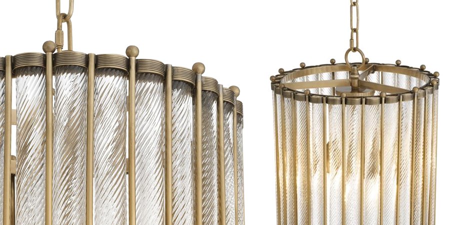 Люстра Lantern Tiziano Antique Brass Люстра Lantern Tiziano Antique Brass - Loft-Concept в Грозном