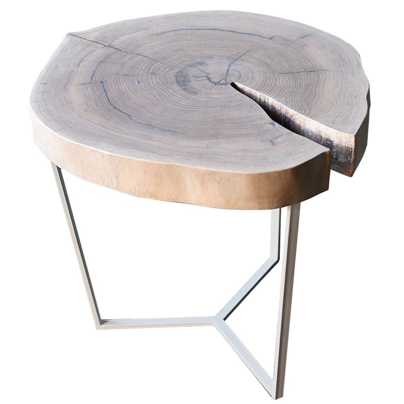 Кофейный стол Wickens Industrial Metal Rust Coffee Table Светлый дуб Белый Кофейный стол Wickens Industrial Metal Rust Coffee Table Светлый дуб Белый в Грозном | Loft Concept