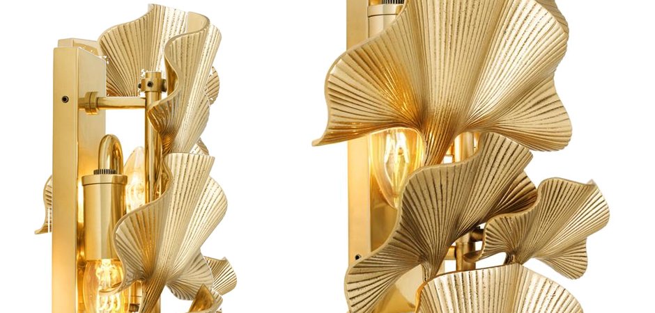 Бра Eichholtz Wall Lamp Olivier Gold 111338 Бра Eichholtz Wall Lamp Olivier Gold 111338 - Loft-Concept в Грозном