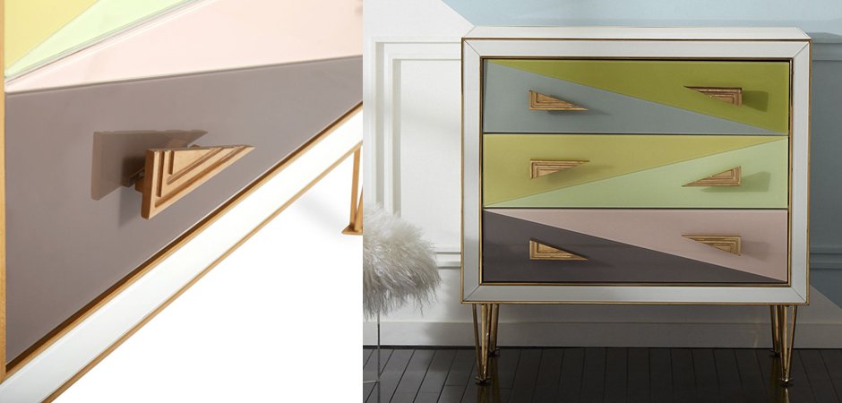 Комод Harlequin Three-Drawer Chest Комод Harlequin Three-Drawer Chest - Loft-Concept в Грозном