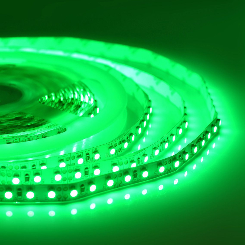 Светодиодная лента 9,6W/m 120LED/m 3528SMD зеленый 5M Белый Светодиодная лента 9,6W/m 120LED/m 3528SMD зеленый 5M Белый в Грозном | Loft Concept