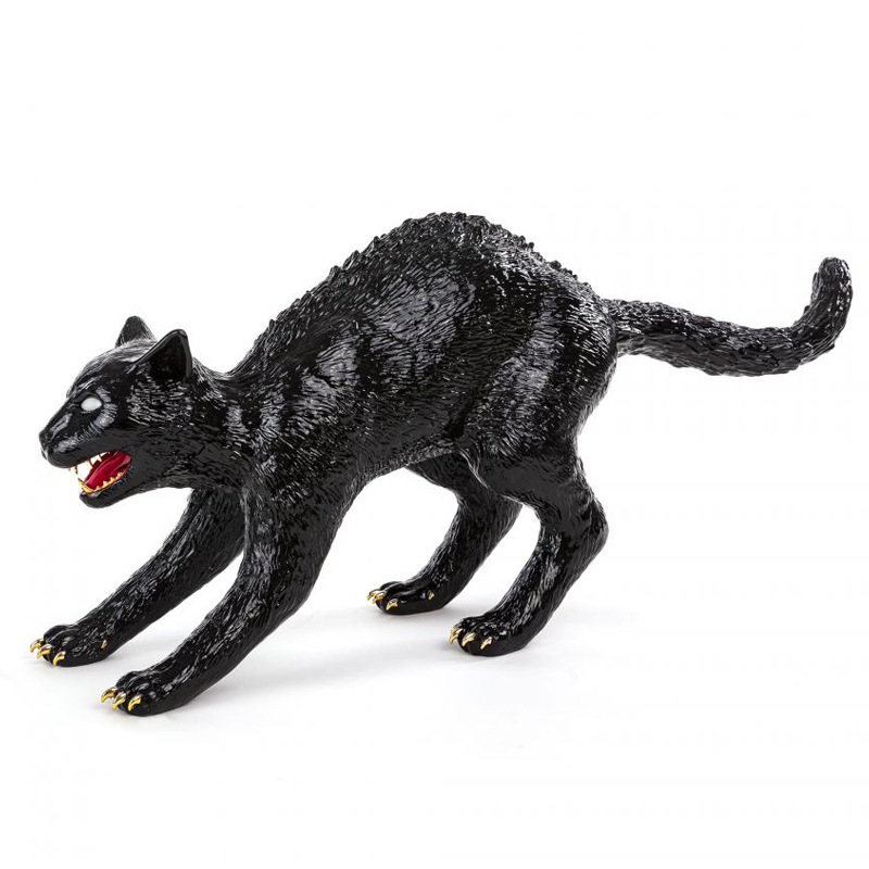 Настольная лампа Seletti Cujo The Cat Черный Настольная лампа Seletti Cujo The Cat Черный в Грозном | Loft Concept