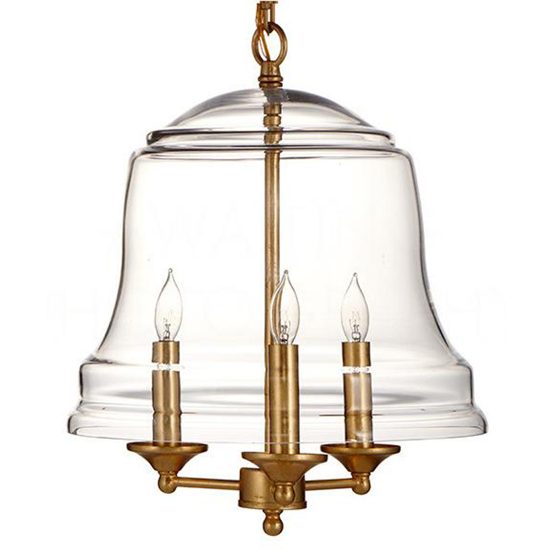 Люстра Glass Dome Chandelier Золотой Люстра Glass Dome Chandelier Золотой в Грозном | Loft Concept