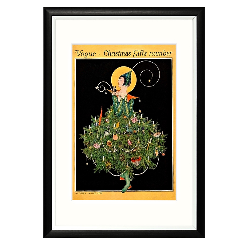 Постер Vogue Christmas Мульти Постер Vogue Christmas Мульти в Грозном | Loft Concept
