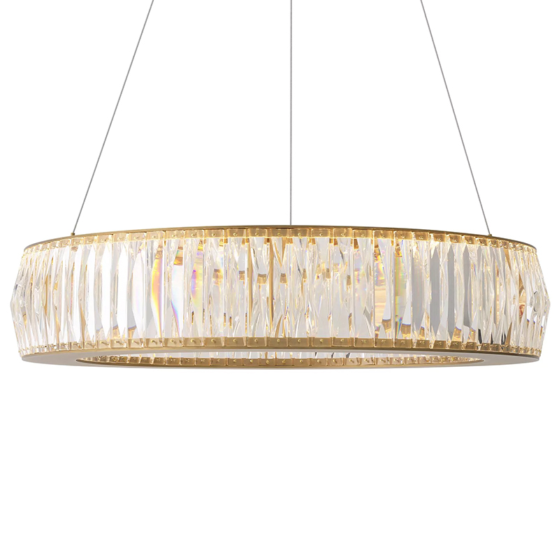 Люстра Eichholtz Chandelier Vancouver S Brass Латунь Прозрачное Стекло Люстра Eichholtz Chandelier Vancouver S Brass Латунь Прозрачное Стекло в Грозном | Loft Concept