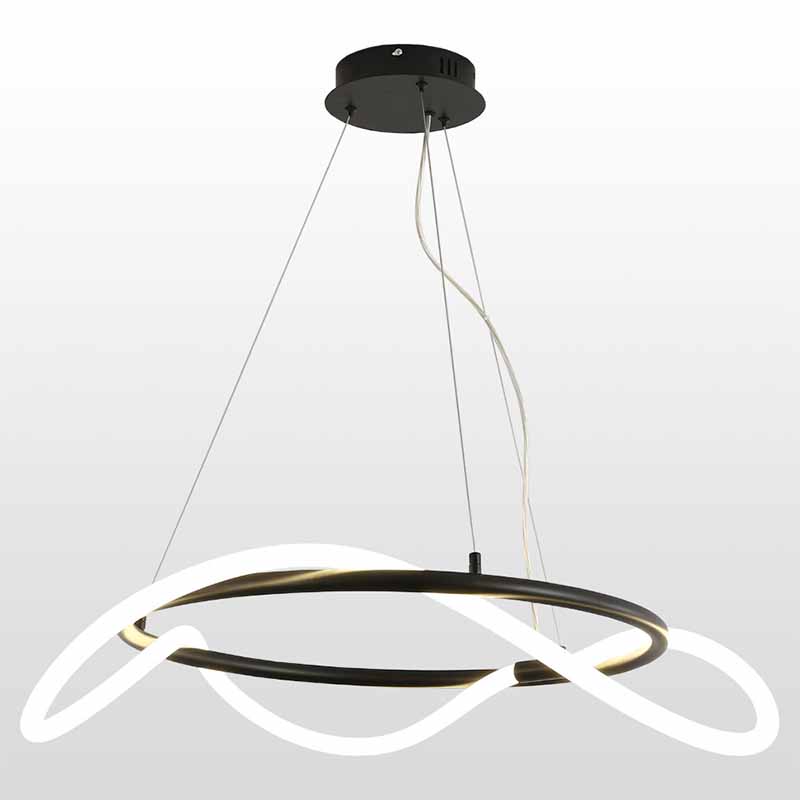 Люстра Luke Lampco Tracer Chandelier Black 60 Белый Черный Люстра Luke Lampco Tracer Chandelier Black 60 Белый Черный в Грозном | Loft Concept