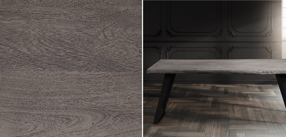 Обеденный стол Eco Dark Wood Обеденный стол Eco Dark Wood - Loft-Concept в Грозном