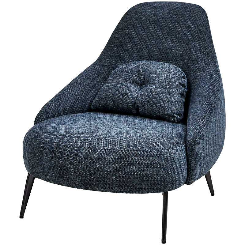 Кресло Lorits Chair Черный Темно-синий Кресло Lorits Chair Черный Темно-синий в Грозном | Loft Concept
