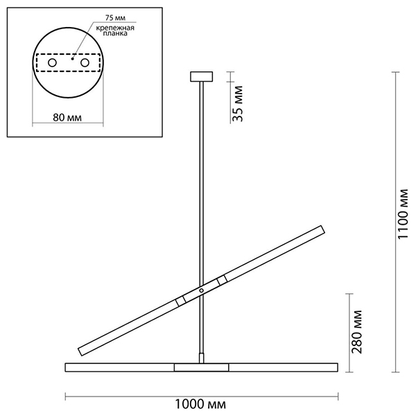 Светильник Gold Delta Light 4 lamp Светильник Gold Delta Light 4 lamp в Грозном