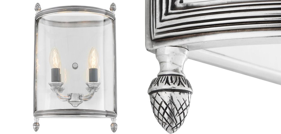 Бра Wall Lamp Lennon M Silver - Loft-Concept в Грозном