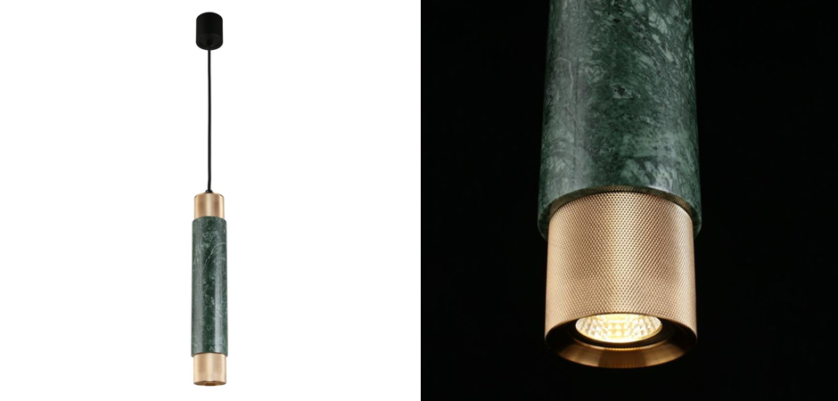 Подвесной светильник Cocktail Tube Изумрудный Подвесной светильник Cocktail Tube Изумрудный - Loft-Concept в Грозном