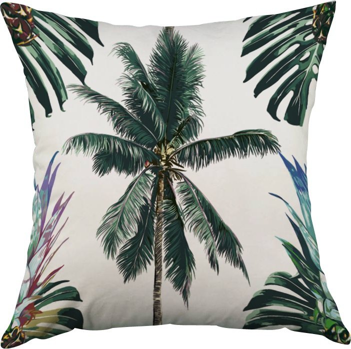 Декоративная подушка Tropics #6 Зеленый Декоративная подушка Tropics #6 Зеленый в Грозном | Loft Concept