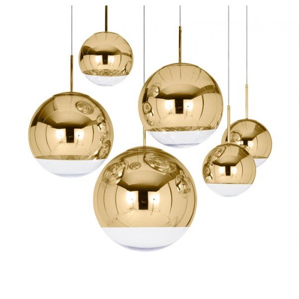 Подвесной светильник Mirror Ball Gold Золотой Подвесной светильник Mirror Ball Gold Золотой в Грозном | Loft Concept