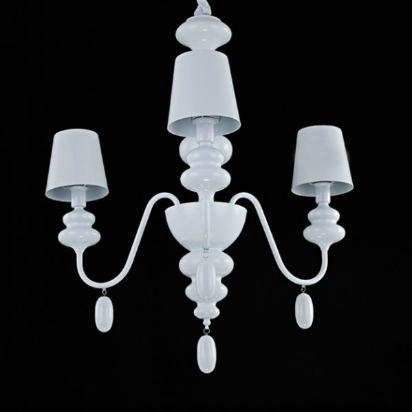 Люстра Masiero Eva Chandelier 3 Белый Люстра Masiero Eva Chandelier 3 Белый в Грозном | Loft Concept