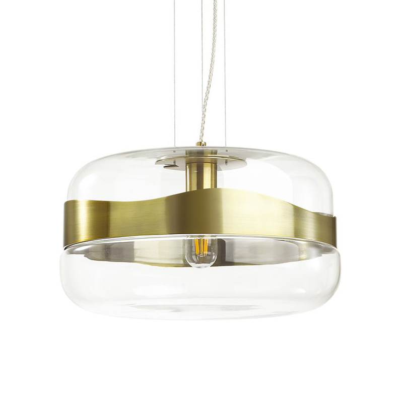 Люстра Igon Gold Lamp Золотой Прозрачный Люстра Igon Gold Lamp Золотой Прозрачный в Грозном | Loft Concept