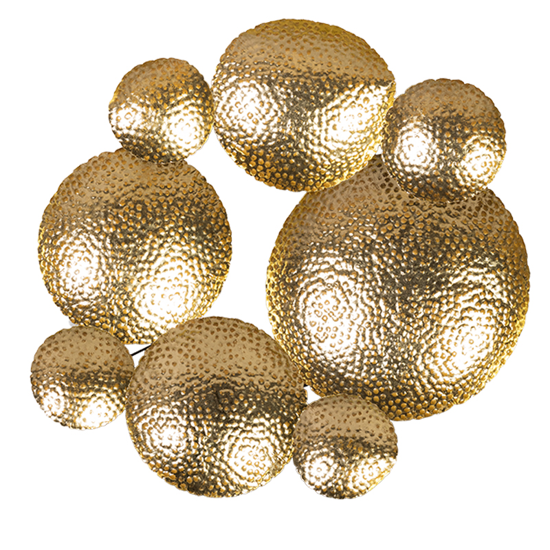Панно Gold Discs Глянцевое золото Панно Gold Discs Глянцевое золото в Грозном | Loft Concept