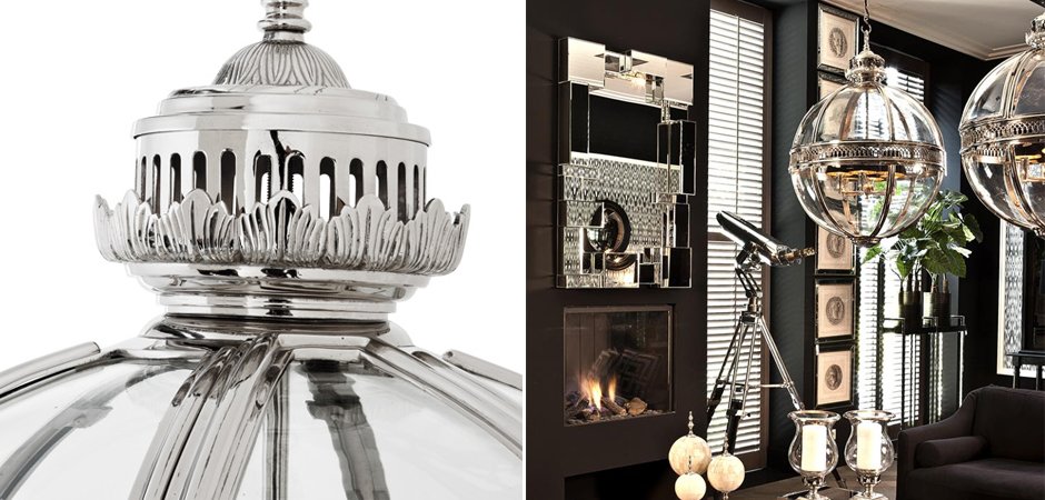 Люстра Lantern Residential Nickel L - Loft-Concept в Грозном