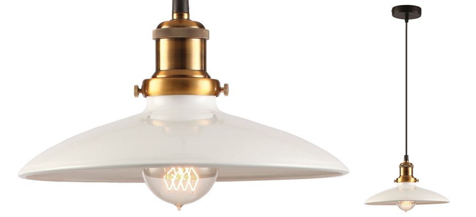 Подвесной светильник Loft Industrial White Bronze Подвесной светильник Loft Industrial White Bronze - Loft-Concept в Грозном