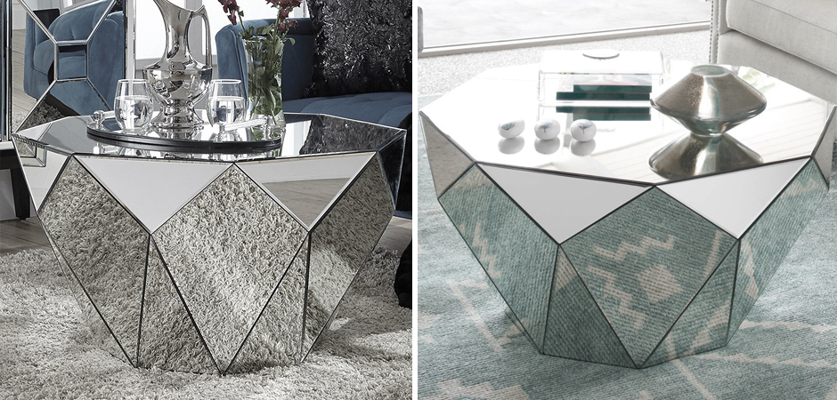 Кофейный стол Mirror Diamond Кофейный стол Mirror Diamond - Loft-Concept в Грозном