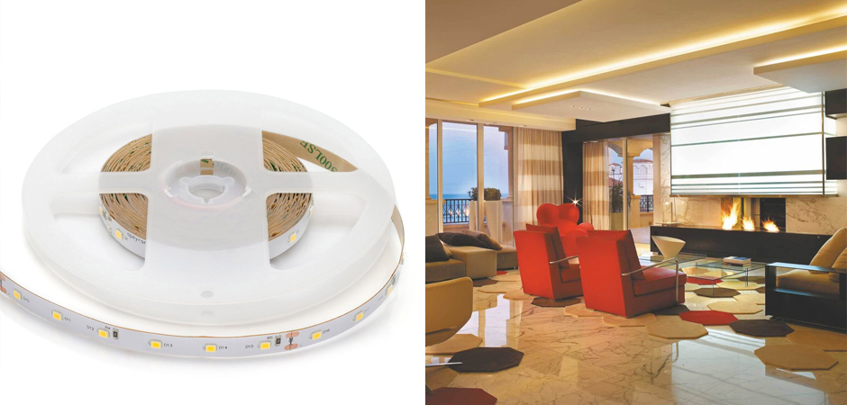 Светодиодная лента 48W/m 60Led/m 2835SMD теплый белый 5M Светодиодная лента 48W/m 60Led/m 2835SMD теплый белый 5M - Loft-Concept в Грозном