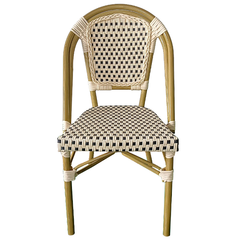 Стул ротанг Wicker Roderick Rattan Chair Бежевый Древесина Коричневый Белый Стул ротанг Wicker Roderick Rattan Chair Бежевый Древесина Коричневый Белый в Грозном | Loft Concept