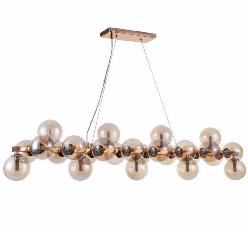 Люстра Berries Chandelier Rectangle Amber 120 Глянцевое золото Янтарь (Amber) Люстра Berries Chandelier Rectangle Amber 120 Глянцевое золото Янтарь (Amber) в Грозном | Loft Concept