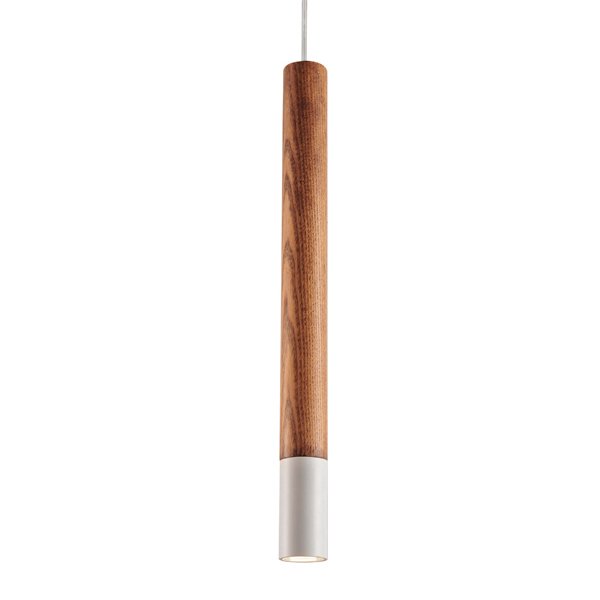 Подвесной светильник Trumpet Wood Pendant Lamp Коричневый в Грозном | Loft Concept 