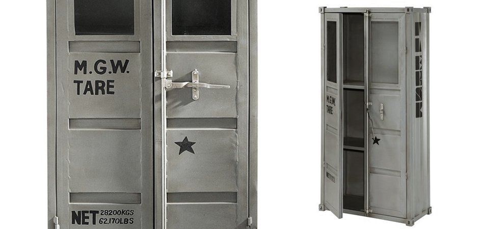 Шкаф-витрина Sea Container M.G.W. Шкаф-витрина Sea Container M.G.W. - Loft-Concept в Грозном
