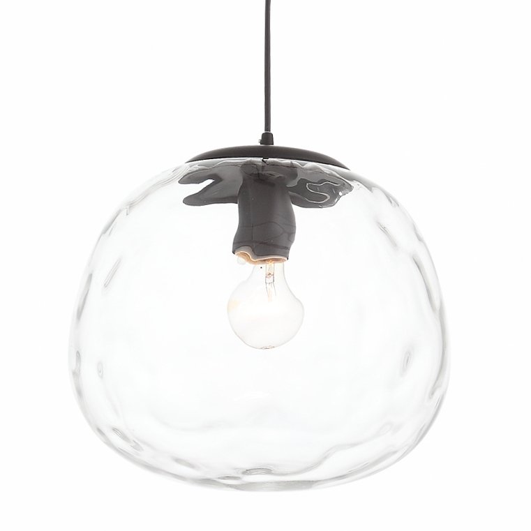 Подвесной светильник Ice Backet Pendant Sphere Black Черный Подвесной светильник Ice Backet Pendant Sphere Black Черный в Грозном | Loft Concept