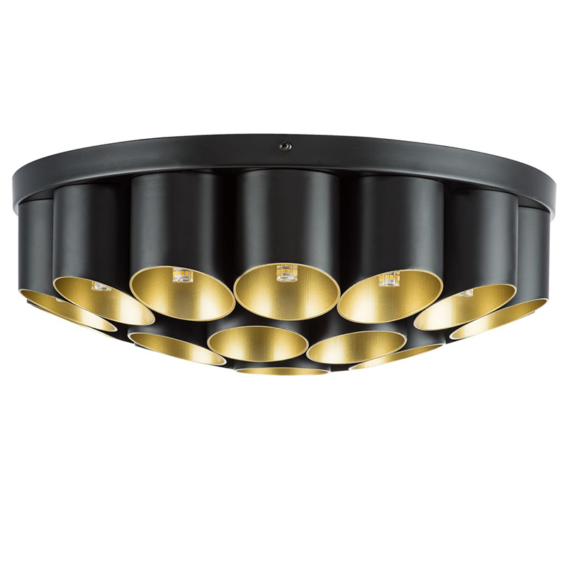 Потолочный светильник Garbi Black Pipe Organ Ceiling Lamp 22 Черный Золотой Потолочный светильник Garbi Black Pipe Organ Ceiling Lamp 22 Черный Золотой в Грозном | Loft Concept
