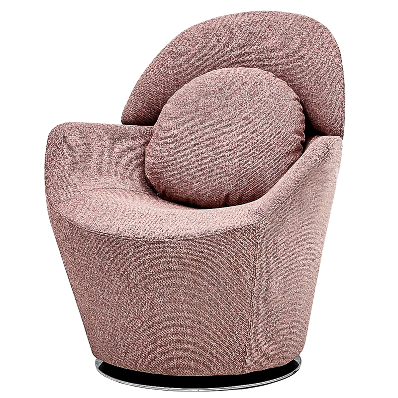 Кресло Daisy Chair Розовый пастельный Черный Кресло Daisy Chair Розовый пастельный Черный в Грозном | Loft Concept