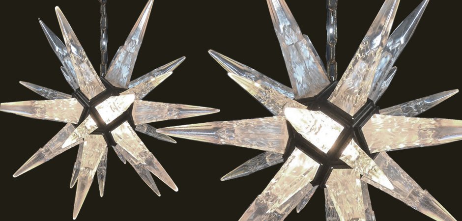 C. J. Weinstein Rock Сrystal Star Chandelier C. J. Weinstein Rock Сrystal Star Chandelier - Loft-Concept в Грозном